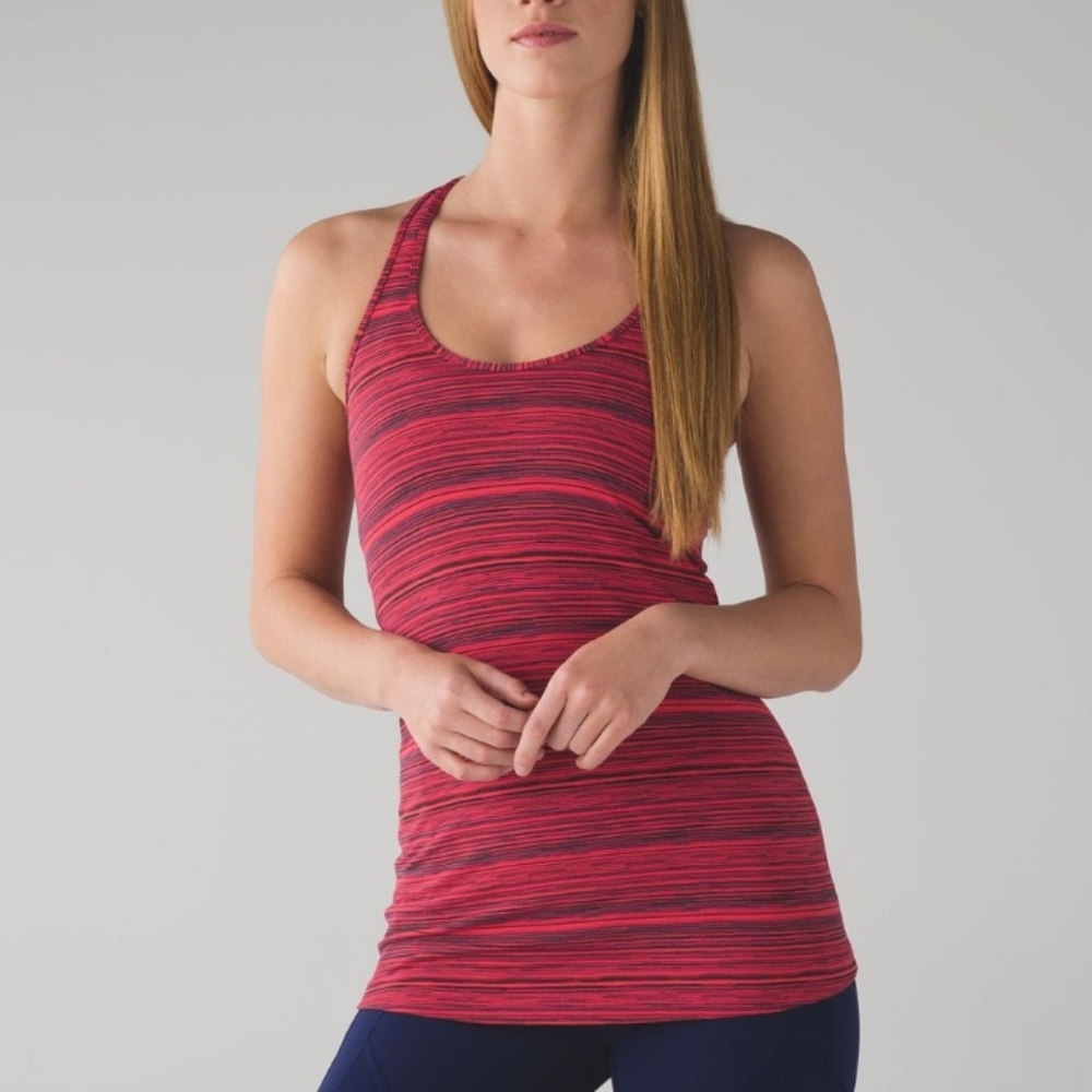 Lululemon Cool Racerback Cyber Boom Juice Alarming Size 6